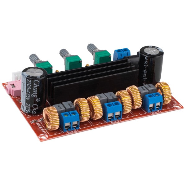 Main product image for TPS3116D2 Class D 2.1 Amplifier Board 2 x 50W + 100W 320-620